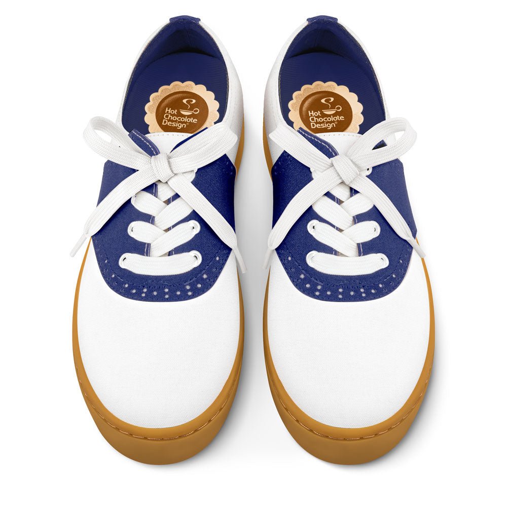 Chocolaticas® SADDLE BLUE Sneakers – Retro Eclectic