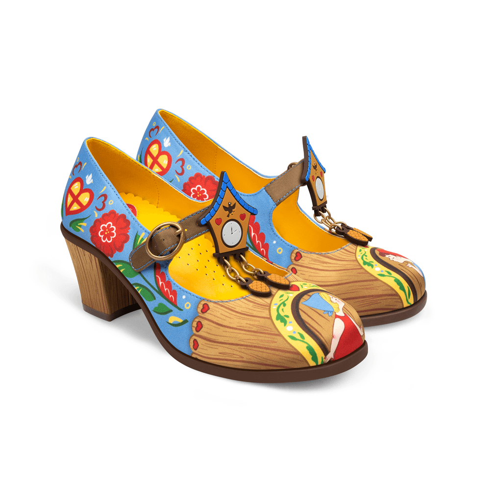 Chocolaticas CUCKOO Mary Jane Pump Retro Eclectic