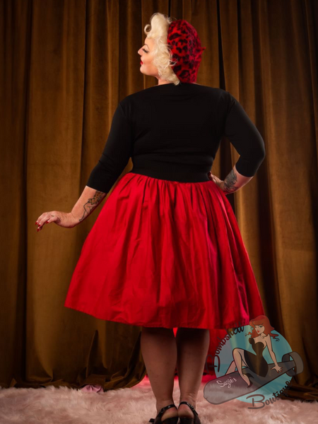 Audrey - The Essential Pin-Up Boatneck Top - Various Colours