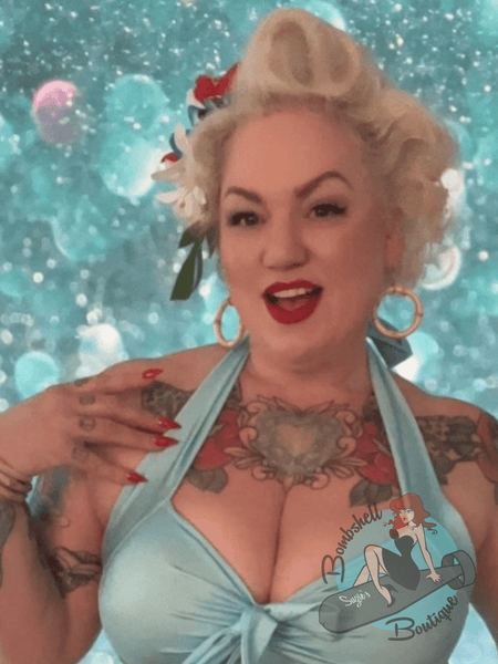 Beach Bombshell Vintage Bathing Suit - One Piece - Retro Eclectic