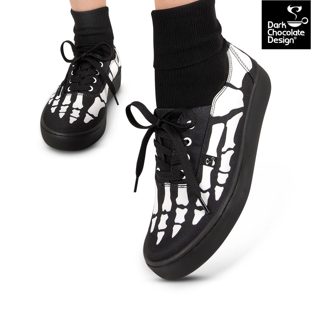Chocolaticas® BEAUTIFUL UNTIL DEATH Sneakers - Retro Eclectic