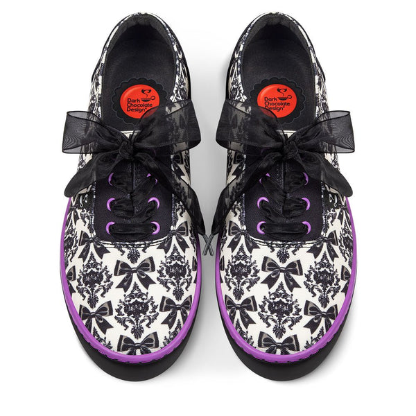 Chocolaticas® BOUTIQUE NOIR Sneakers - Retro Eclectic