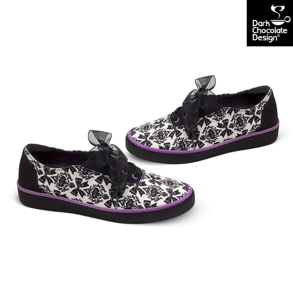 Chocolaticas® BOUTIQUE NOIR Sneakers - Retro Eclectic