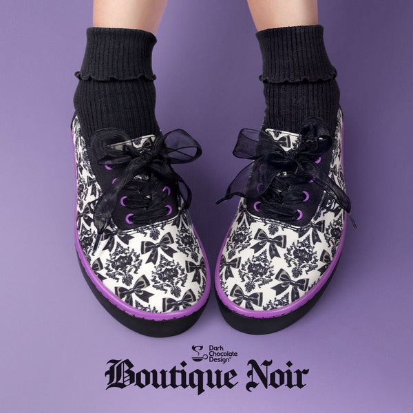 Chocolaticas® BOUTIQUE NOIR Sneakers - Retro Eclectic