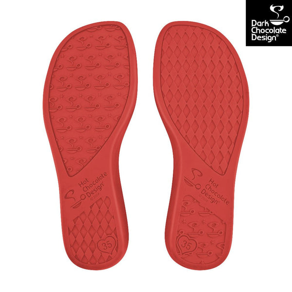 Chocolaticas® HORROR FILM Women's Mary Jane Flat - Retro Eclectic