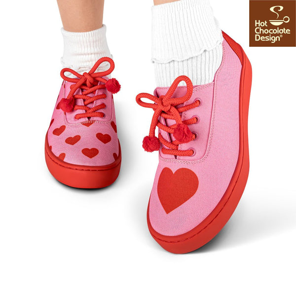 Chocolaticas® I WILL ALWAYS LOVE YOU Women's Sneakers - Retro Eclectic