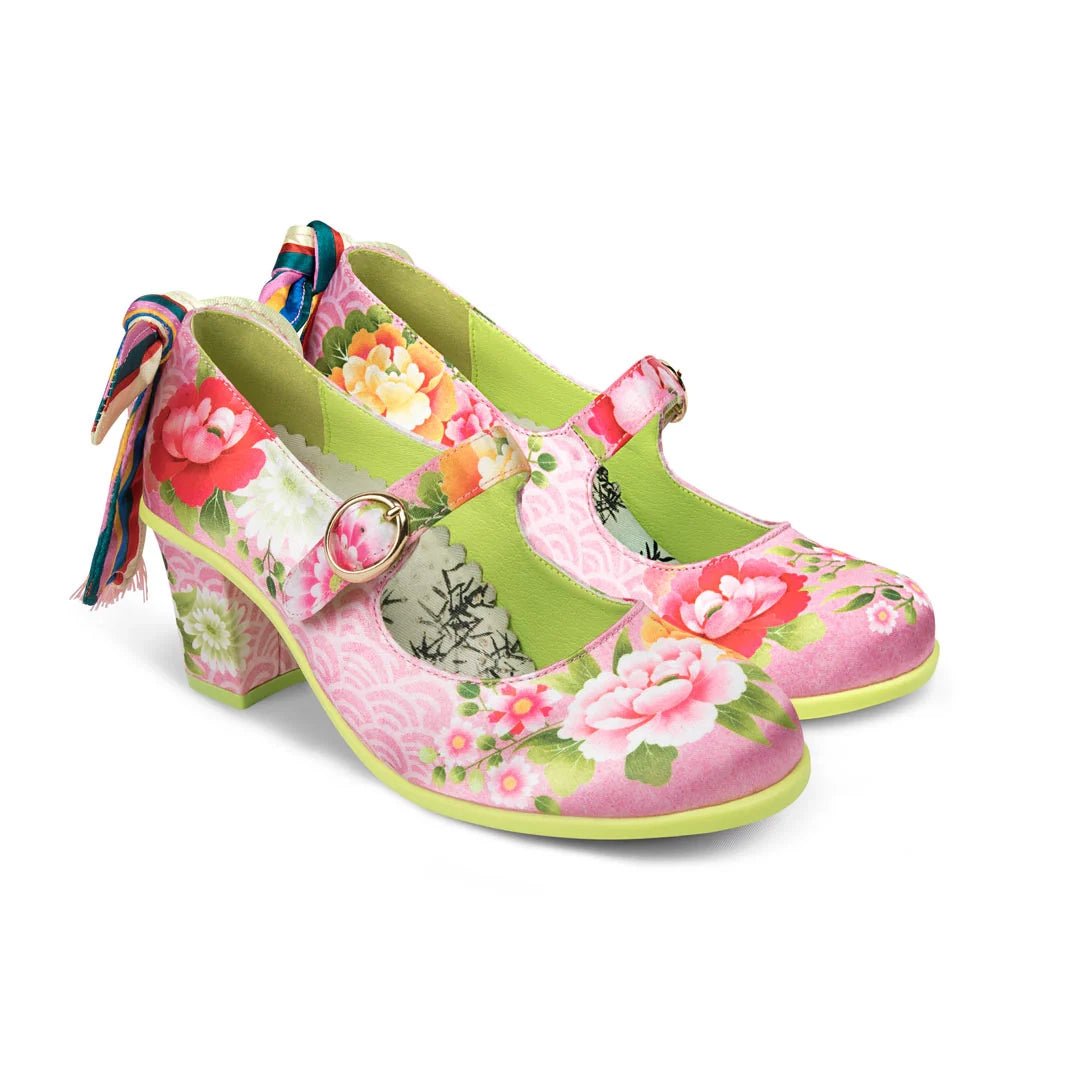 Chocolaticas® KIMONO Mary Jane Pump – Retro Eclectic