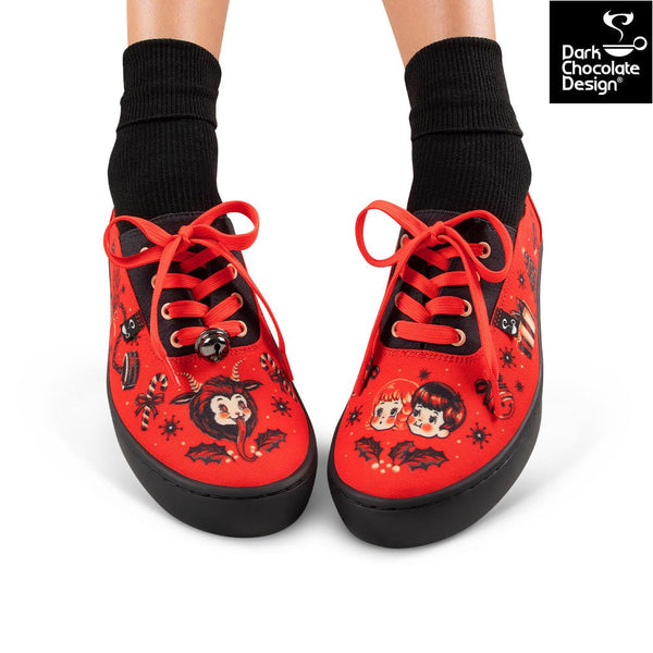 Chocolaticas® KRAMPUS Sneaker - Retro Eclectic