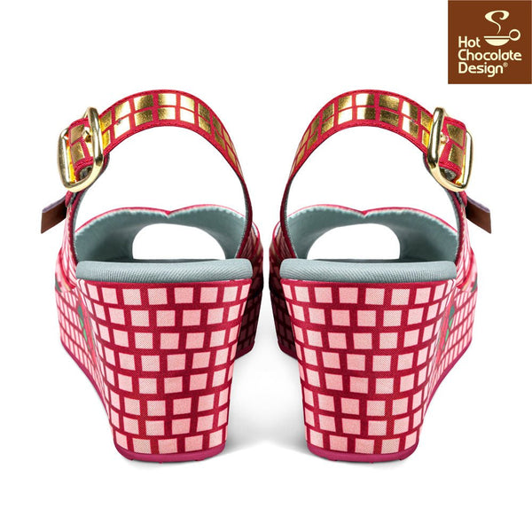 Chocolaticas® MOSAIC GARDEN Women's Sandal - Retro Eclectic