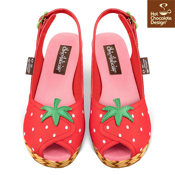 Chocolaticas® STRAWBELLA Women's Sandal - Retro Eclectic