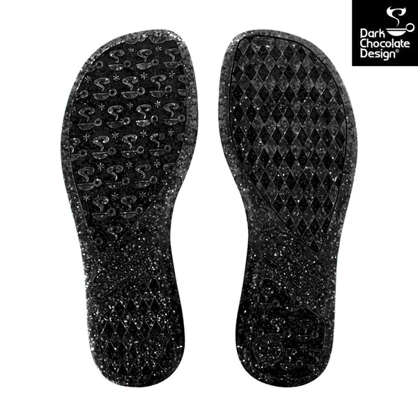 Chocolaticas® TINY TERRORS Women's Mary Jane Flat - Retro Eclectic