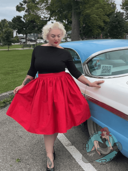 Pippa - The Essential Pin - Up Skirt - Various Colours - Retro Eclectic