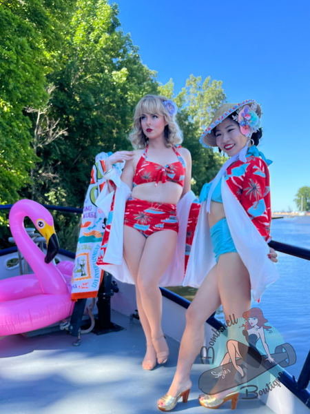 Tahitian Holiday Beach Jacket - Retro Eclectic