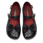 Chocolaticas® Coffin Women's Mary Jane Flat - Retro Eclectic