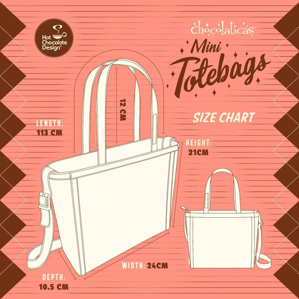 Chocolaticas® DOROTHY Women's - Mini Tote Bag - Retro Eclectic