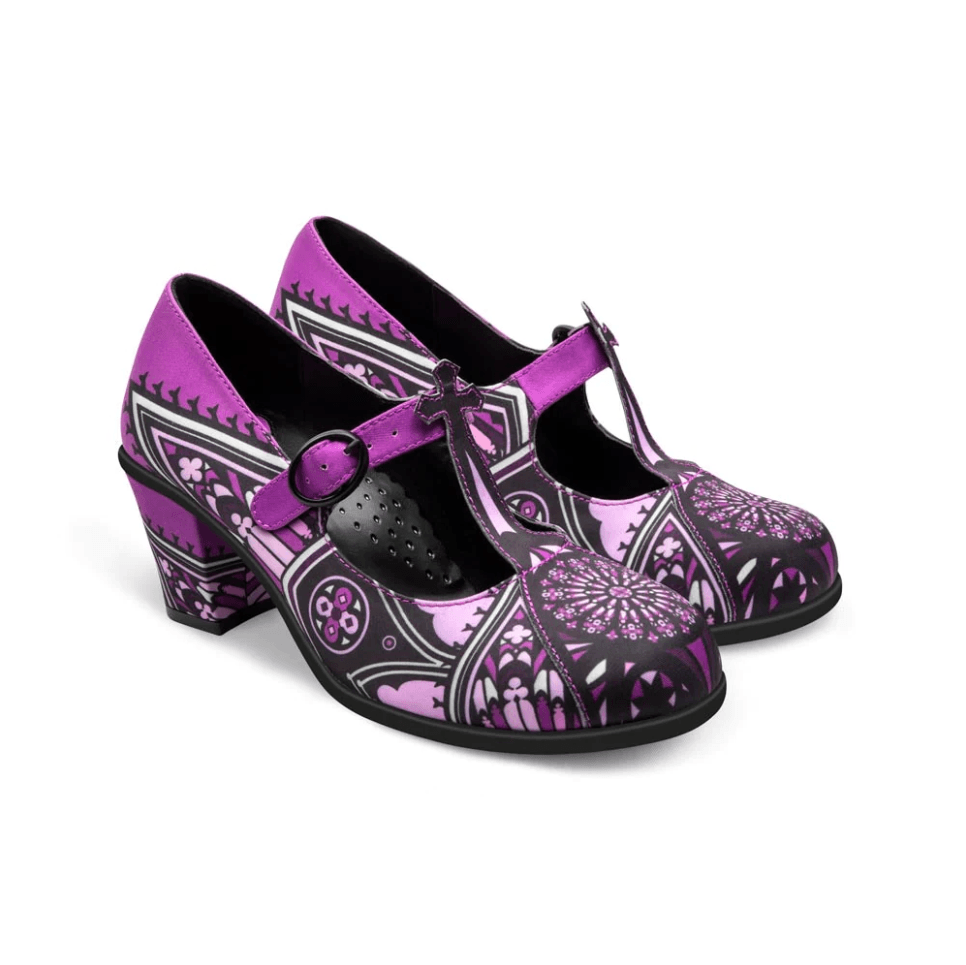 Chocolaticas® GOTHIC CHURCH Women's Mary Jane Pump – Retro Eclectic