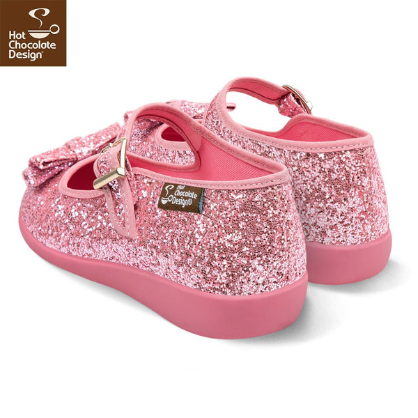 Chocolaticas® PINK Diamond Jane - Chaussure plate - Retro Eclectic