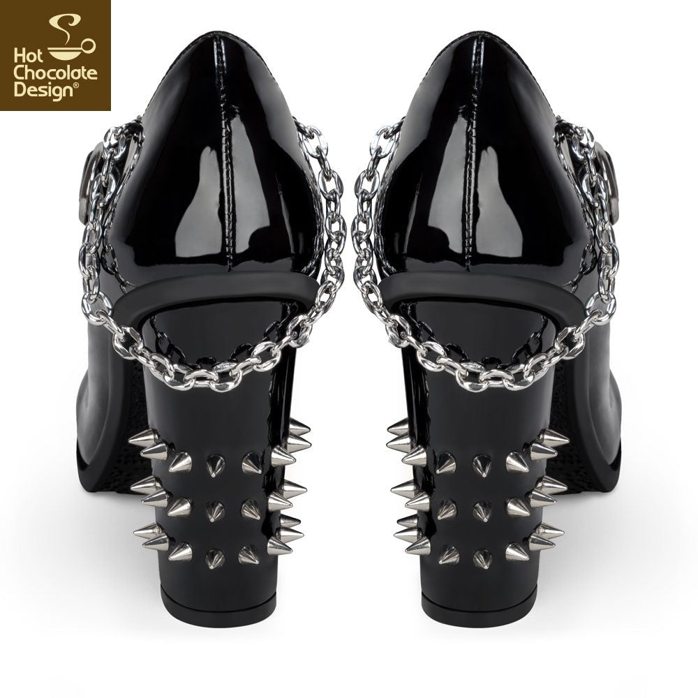 Chocolaticas® PUNK IS NOT DEAD Women's Mary Jane Pump – Retro Eclectic