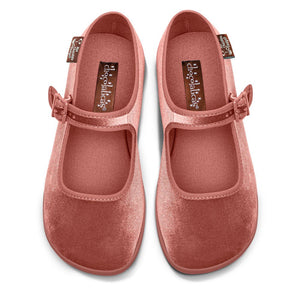 Chocolaticas® ROSÉ Mary Jane pour femmes - Chaussure plate - Rétro éclectique