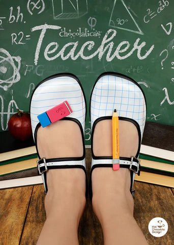 Chocolaticas® TEACHER Mary Jane - Chaussure plate - Rétro éclectique