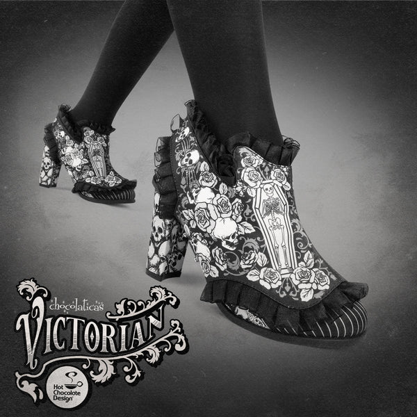 Chocolaticas® VICTORIAN Mary Jane Pump High Heels - Retro Eclectic