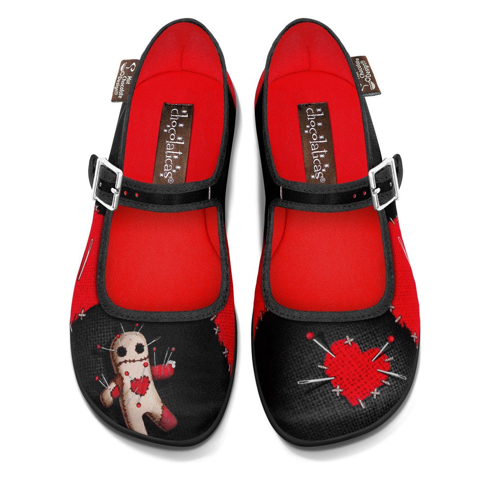 Chocolaticas® VOODOO Mary Jane Flat – Retro Eclectic
